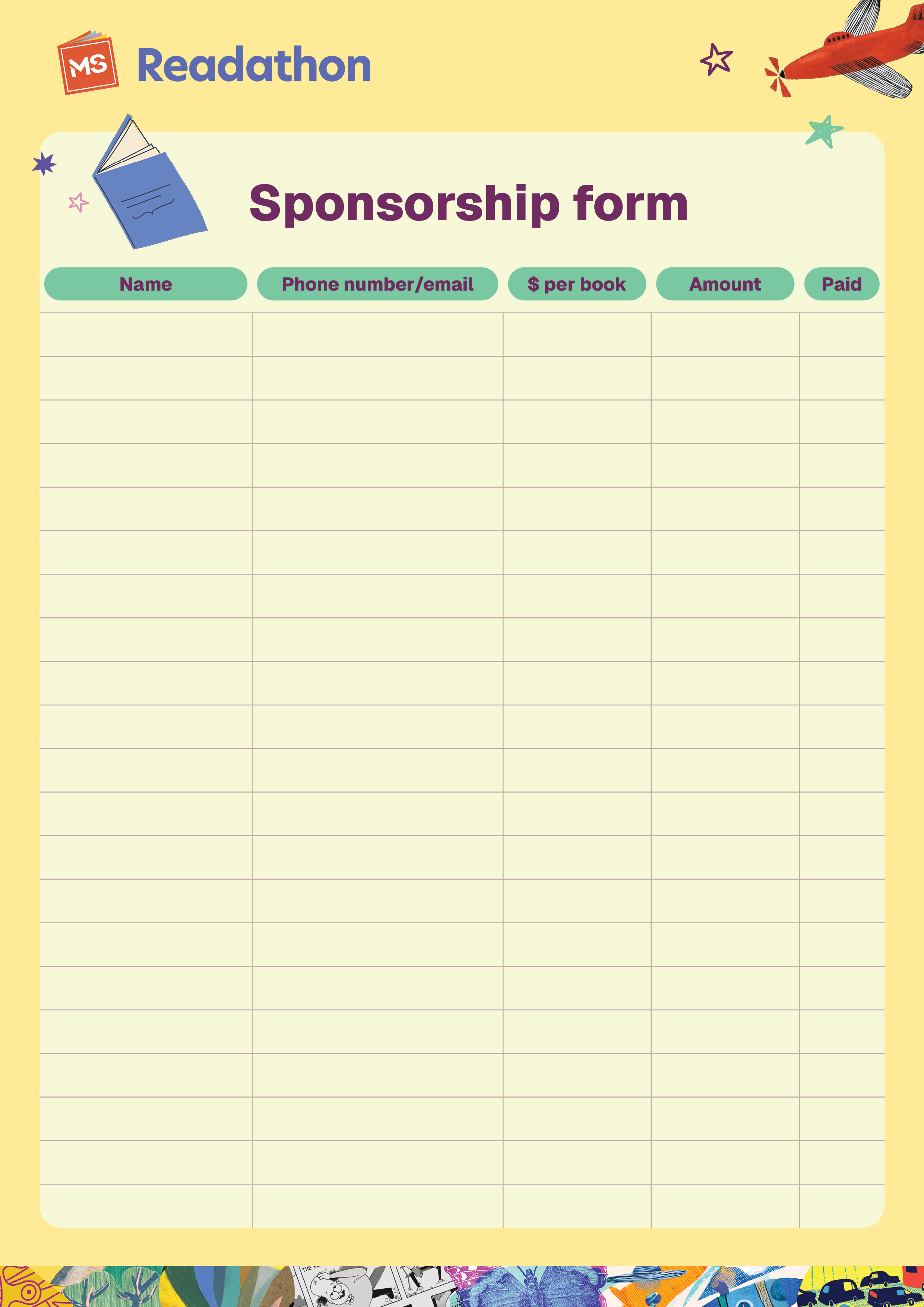 Sponsorship Form 2026