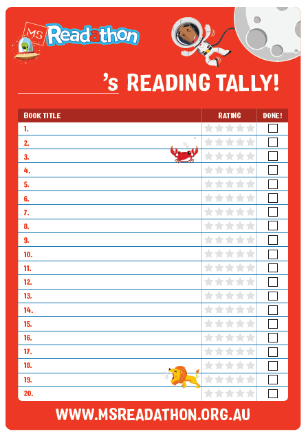 Reading chart