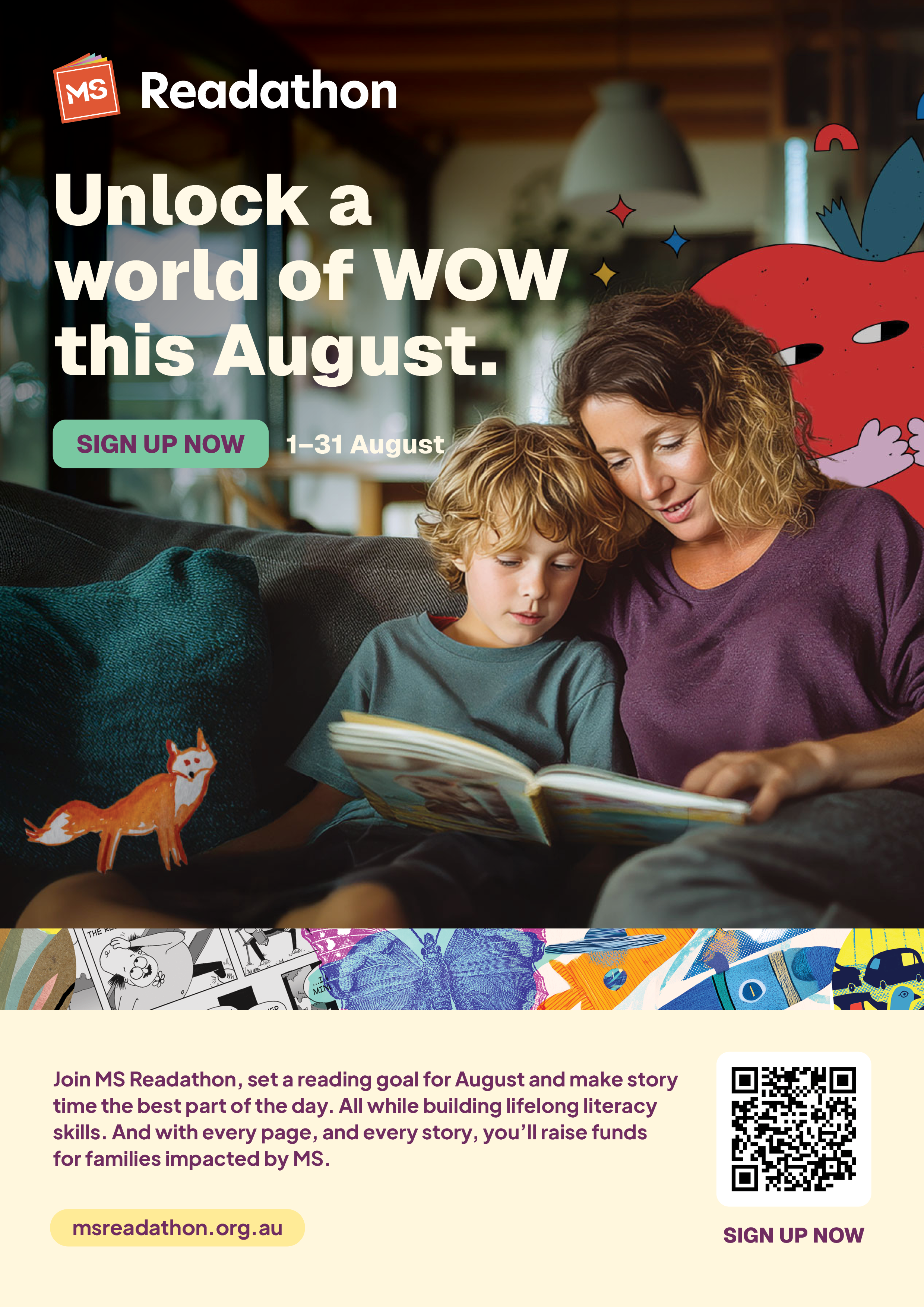 Poster - MS Readathon